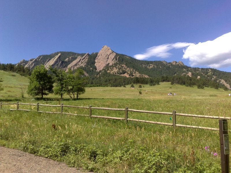 Flatiron Loop Trail Chautauqua Park Boulder CO