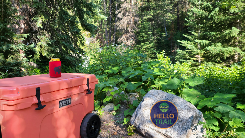 Our Yeti cooler is a camp kitchen essential - HelloTrail