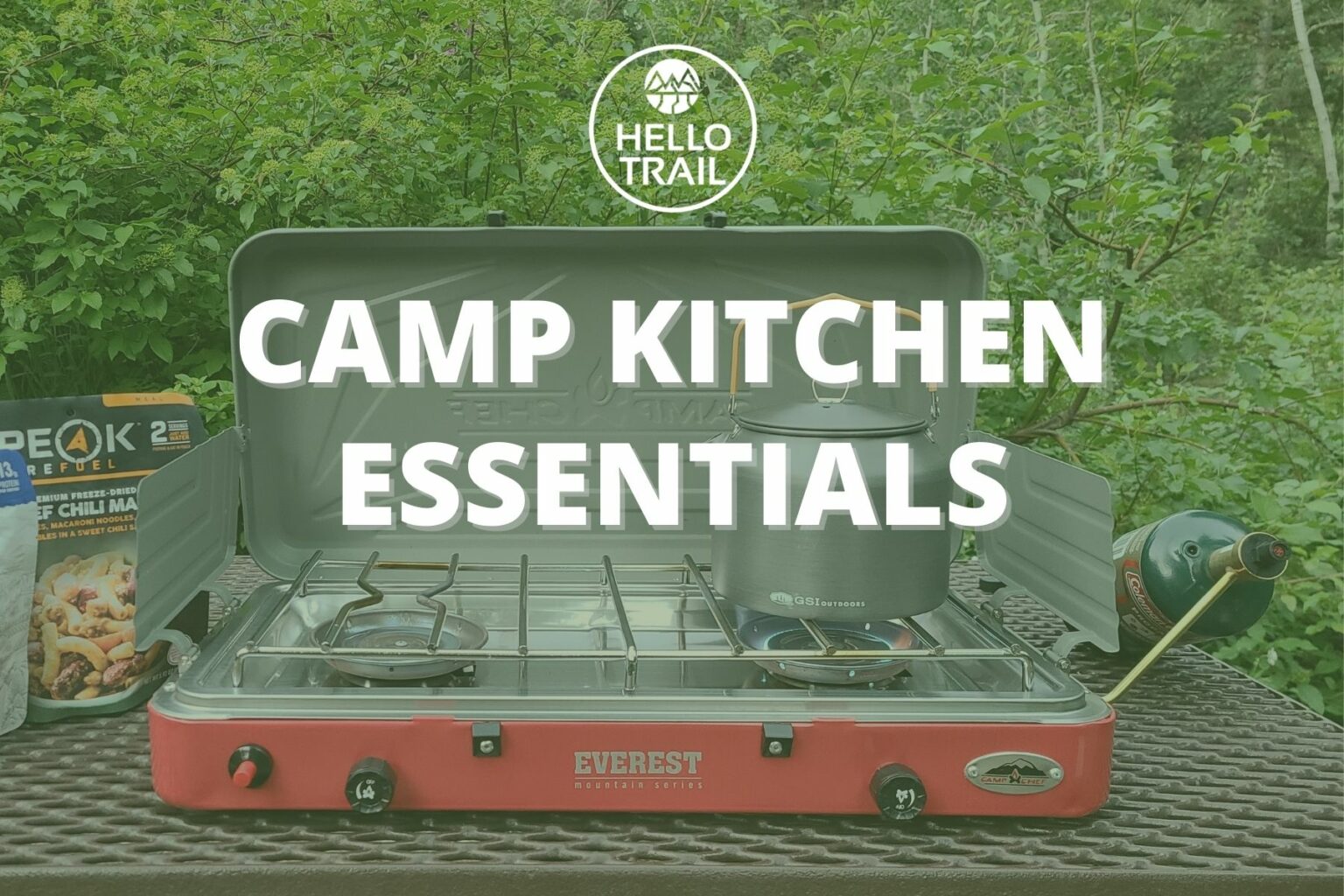 Camping Kitchen - HelloTrail.com
