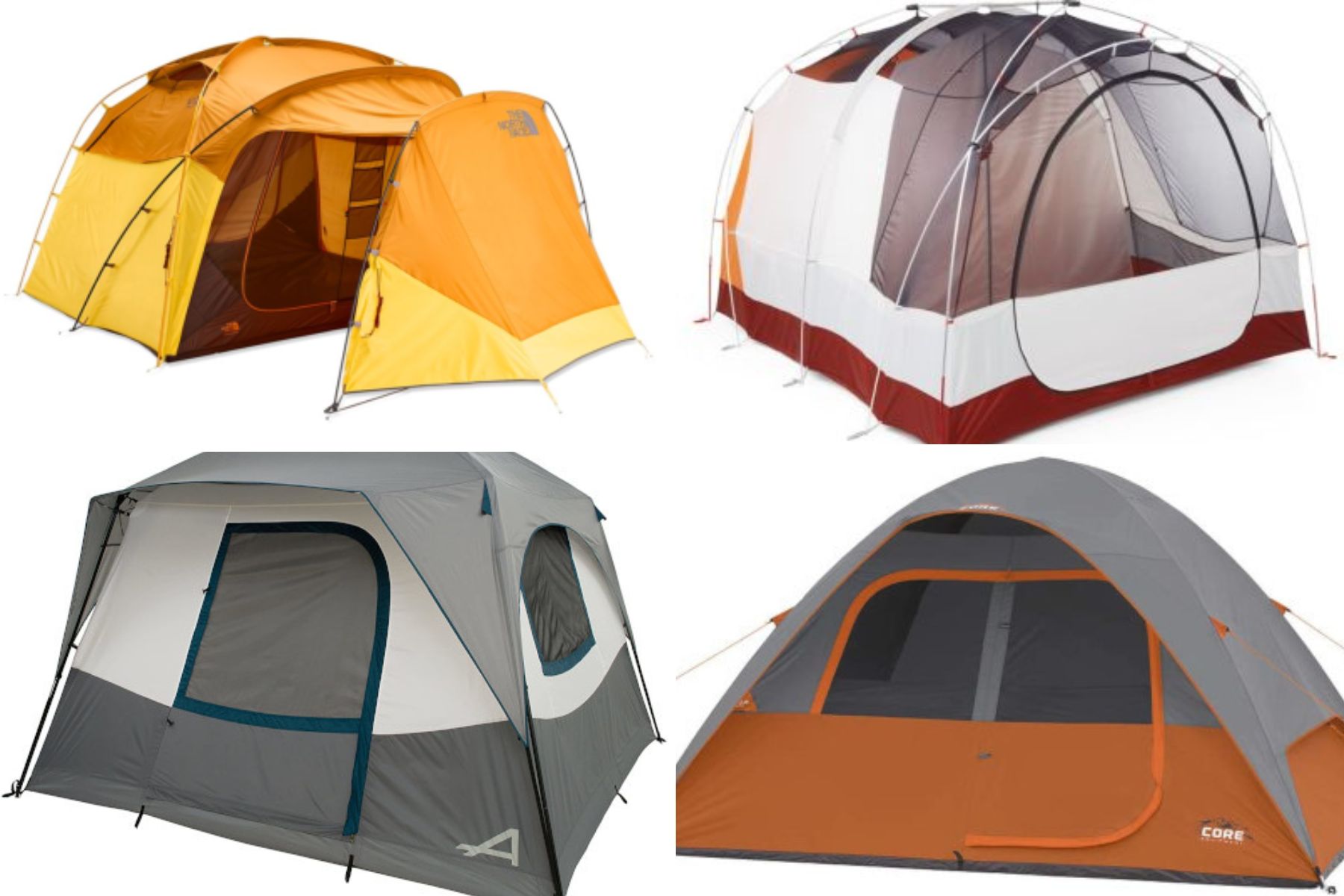 North Face and REI have great 6 person tent options - Hello Trail