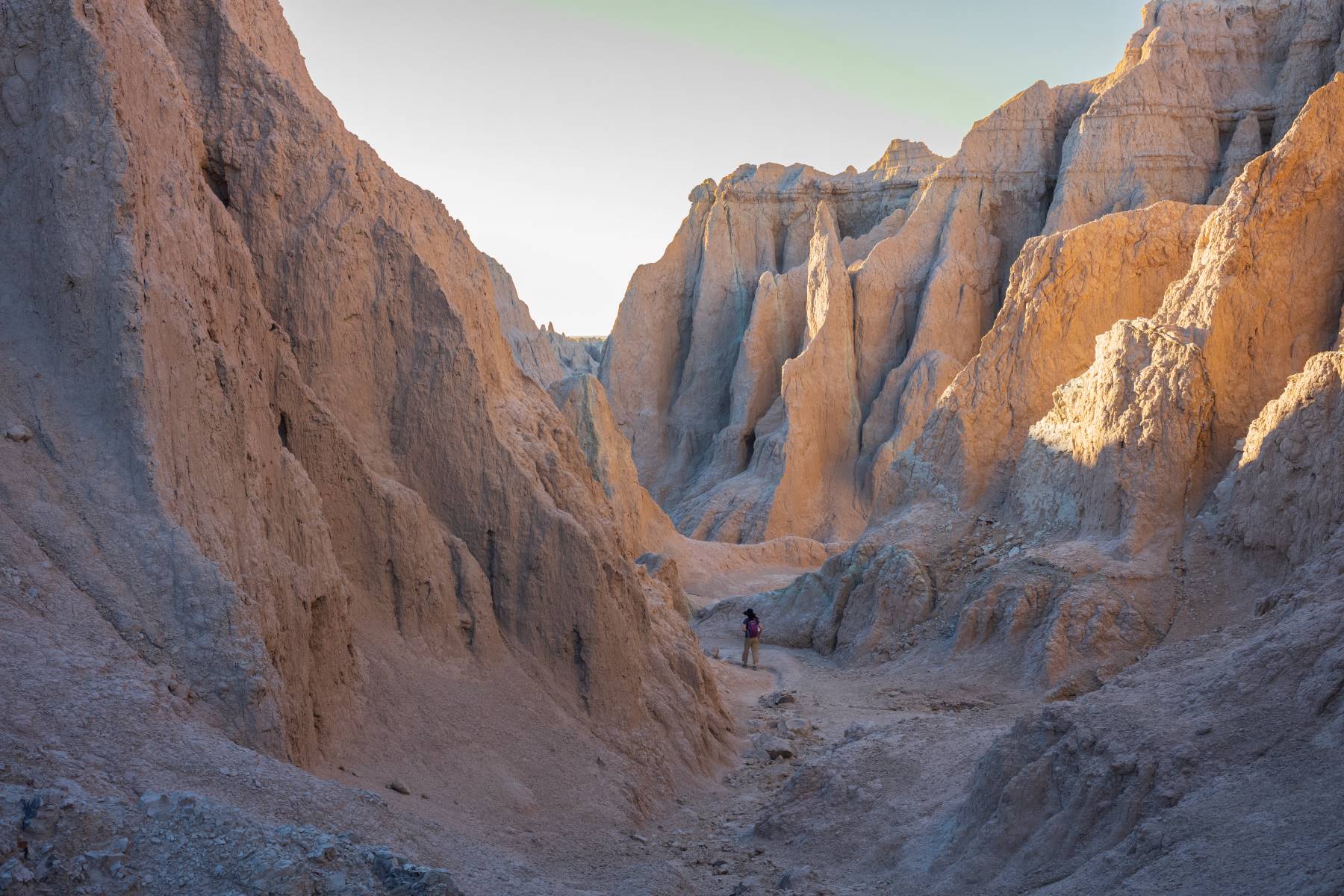 The Notch Trail in Badlands National Park offers some of the best hiking in the midwest
