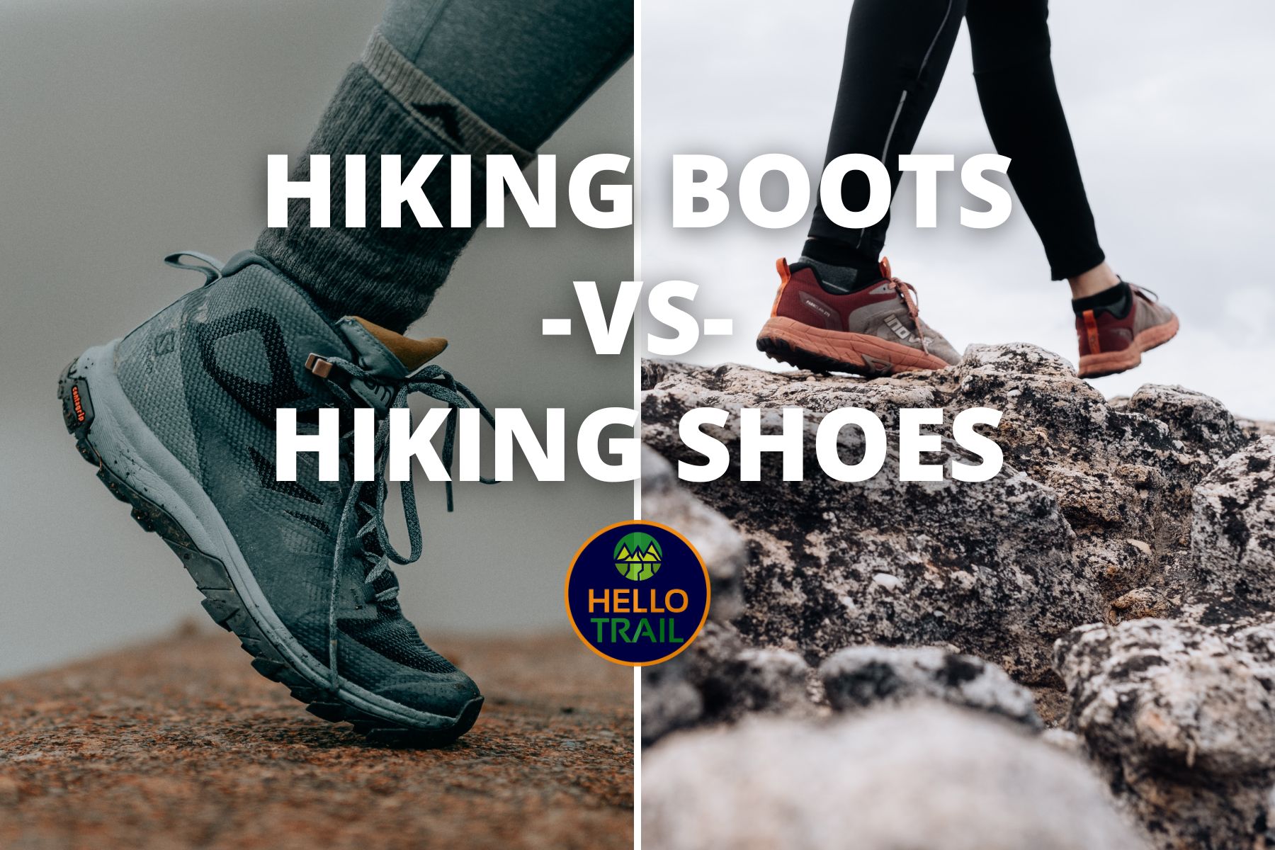Learn the differences between hiking boots and hiking shoes