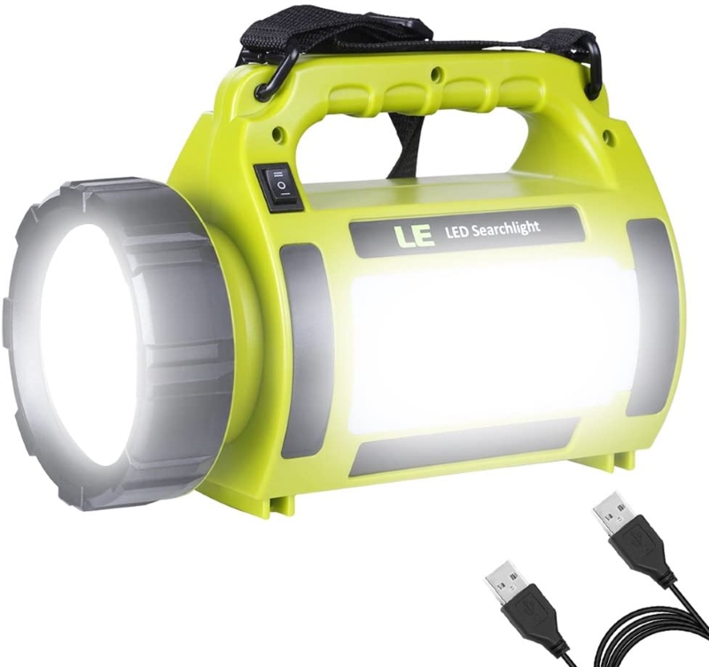 LE Rechargeable Camping Flashlight