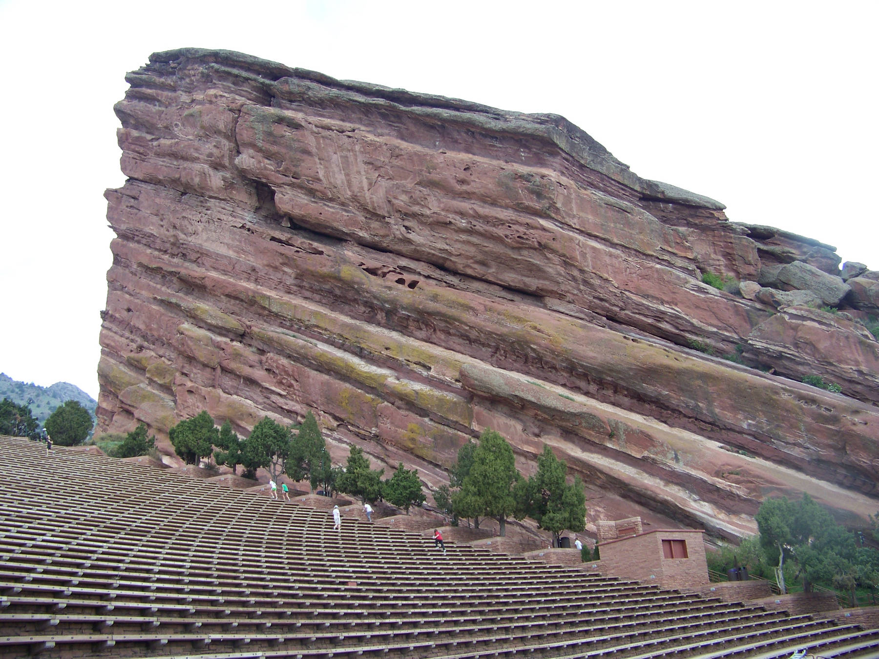 Red Rock Amphitheatre outside Denver CO near Rocky Mountain National Park