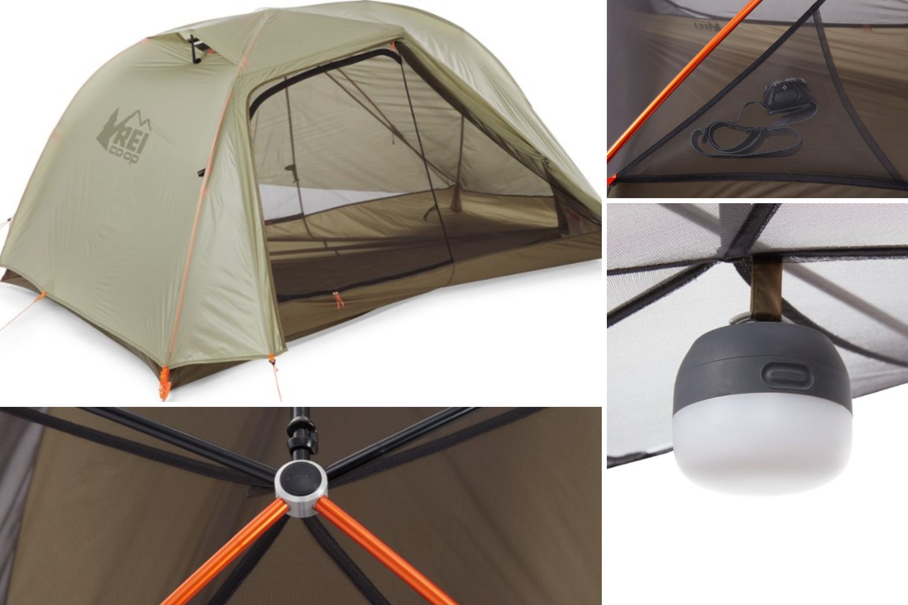 Compilation of photos of the Quarter Dome SL 2 person tent - HelloTrail.com