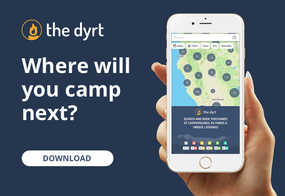 The Dyrt App for Camping
